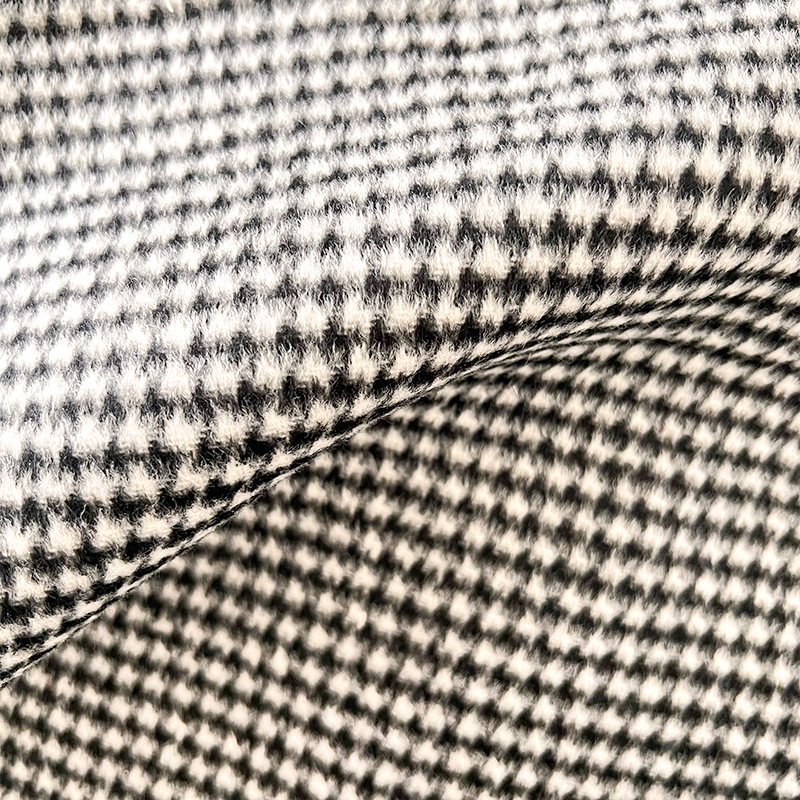 Tessuto di lana doppio lato